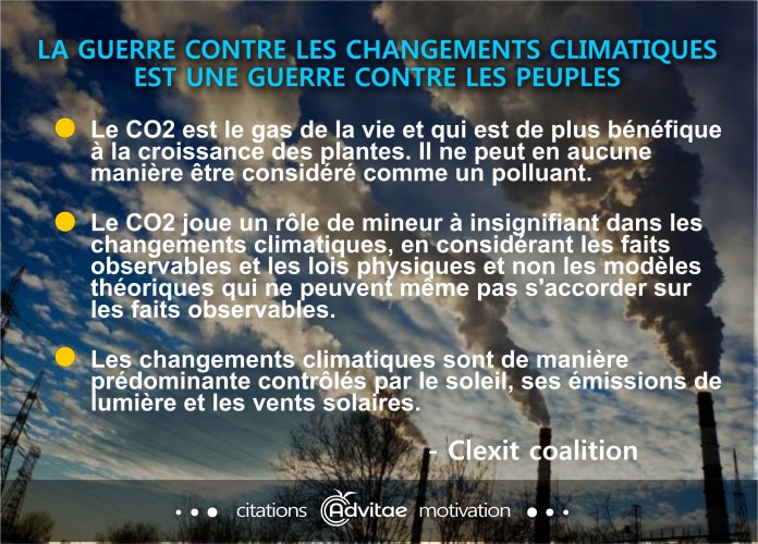 Climat: Le CO2 joue un rle de mineur  insignifiant dans les changements climatiques