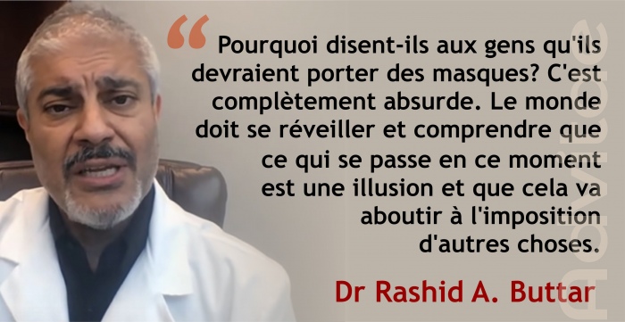 Pourquoi disent-ils aux gens qu'ils devraient porter des masques? C'est compltement absurde
