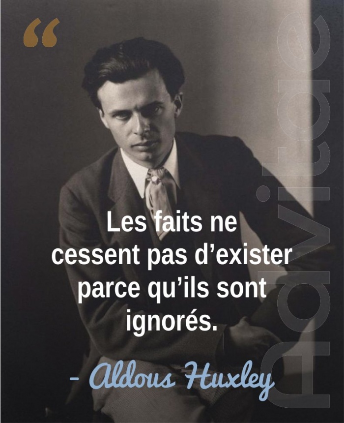 Les faits ne cessent pas dexister parce quils sont ignors