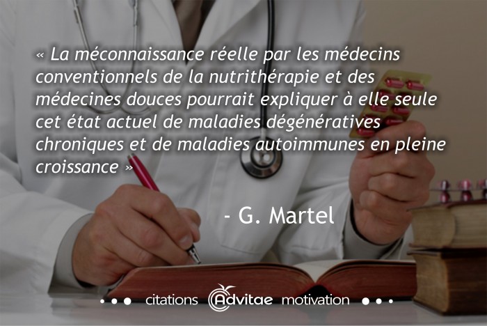 L'ignorance sur les bienfaits de la nutrithapie et les maladies dgnratives relies ?