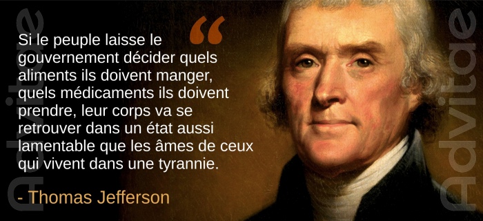Si le peuple laisse le gouvernement dcider mdicaments ils doivent prendre, ils vont se retrouver dans un tat de tyrranie