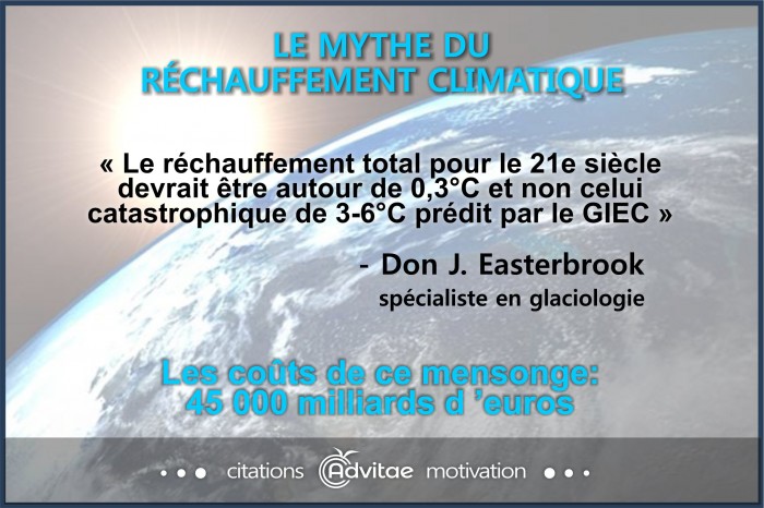 Le rchauffement total pour le 21e sicle devrait tre autour de 0,3C