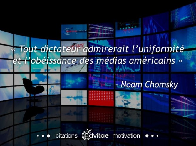 Tout dictateur admirerait luniformit et lobissance des mdias amricains